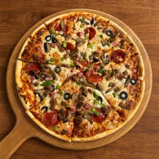 The Works Pizza Large